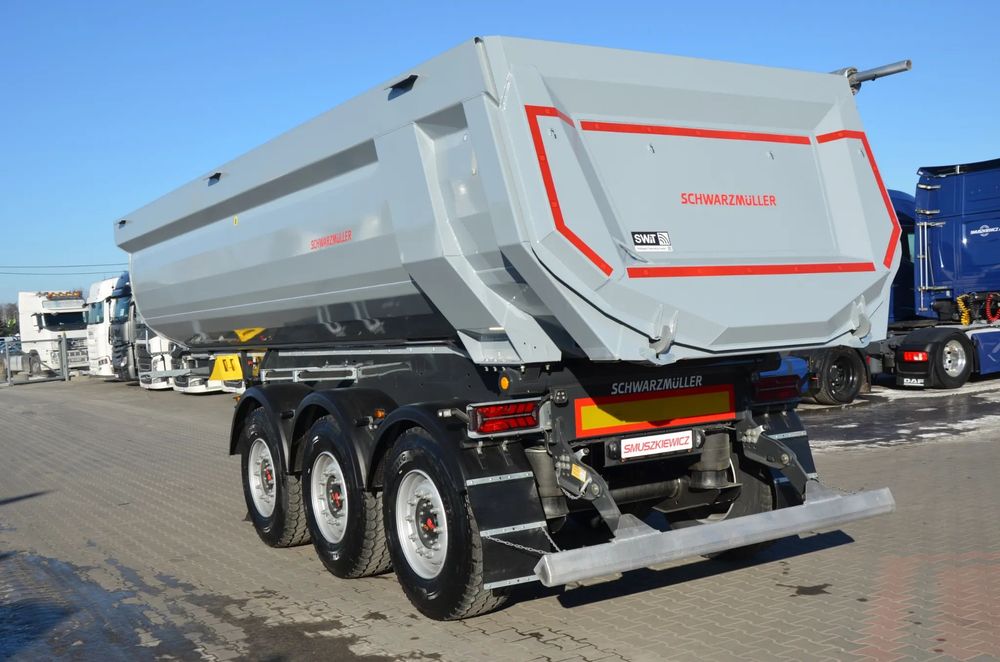 Schwarzmuller Nowa Wywrotka 25 M3 / Hardox / Saf / Oś Pod. / Hyva