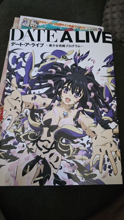Date A Live 'Bishojo Kouryaku Program' art visual book,