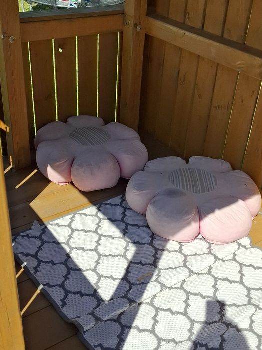 Duży drewniany domek plac zabaw dla dzieci do ogrodu