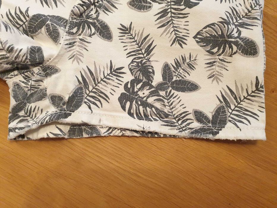 Calções de ganga elástica Zara Kids 11-12 anos (152cm)