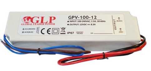 Zasilacz GPV 100W 12V DC 8,3A GPV-100-12 IP67 Tanio