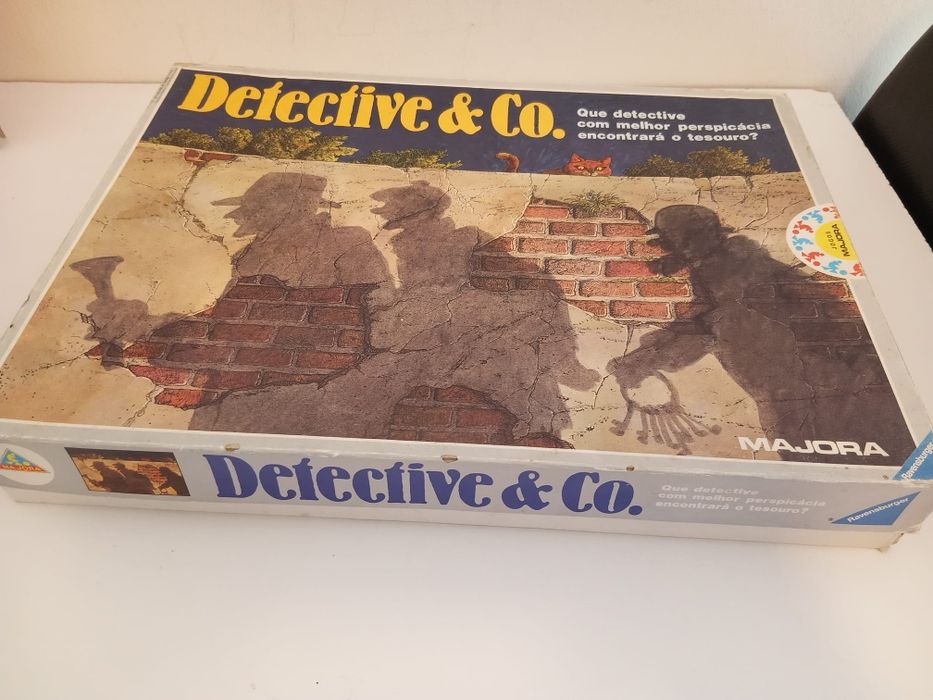 Jogo de tabuleiro Detective & Co., Majora  anos 80