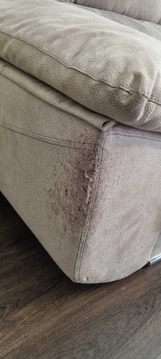 Sofá 3 lugares com chaise long - Bege VALOR NEGOCIÁVEL