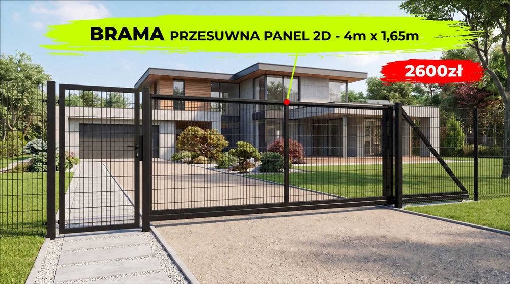 Ogrodzenia Panelowe 3D - Sprzedaż DETAL & HURT - MONTAŻ TRANSPORT