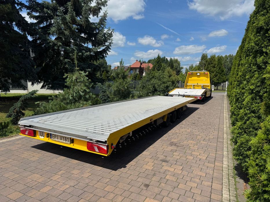 Autolaweta wynajem wypożyczalnia Mercedes sprinter hak 3500kg