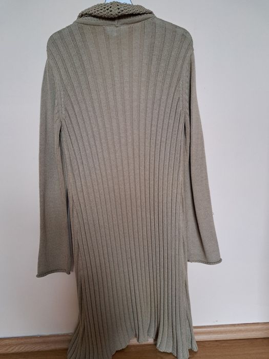 Sweter długi beżowy Bonprix r. 36/38