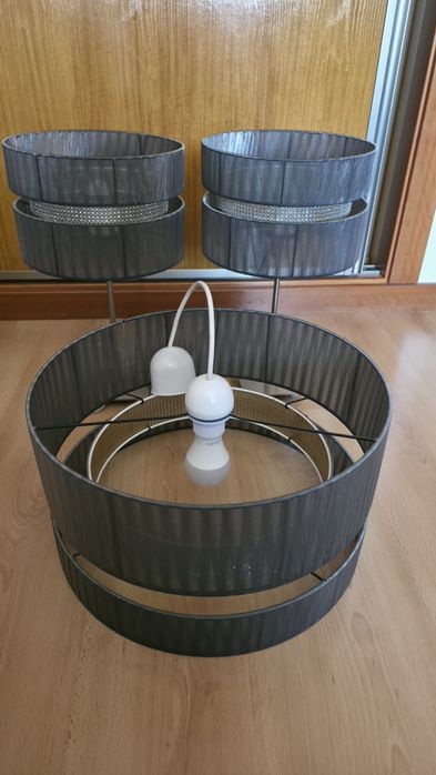 Conjunto de candeeiros