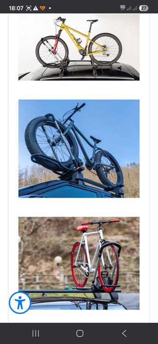 Uchwyt na rower Menabo