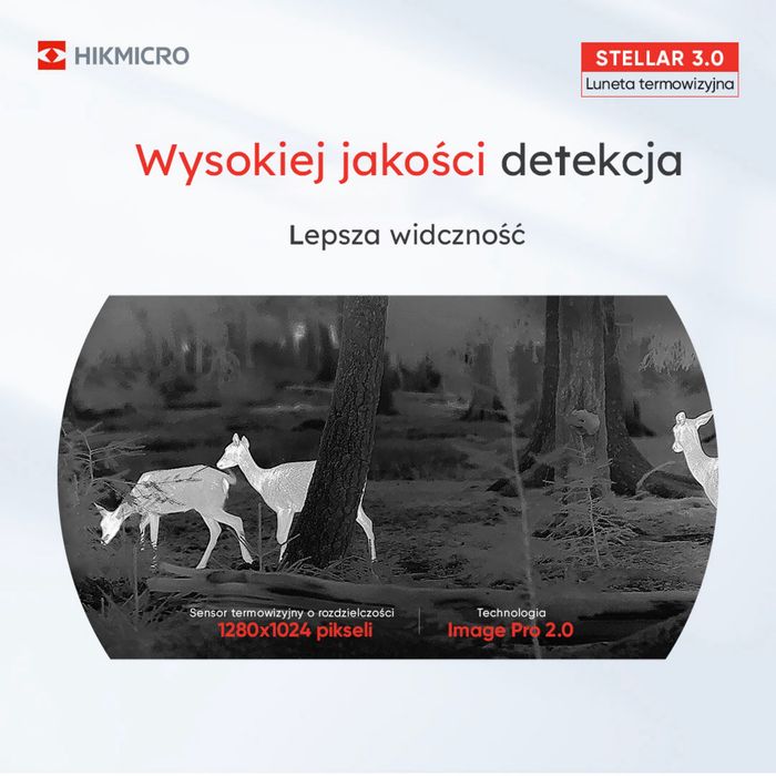 Celownik termowizyjny HIKMICRO stellar SX60L 3.0 z dalemierzam 1000m