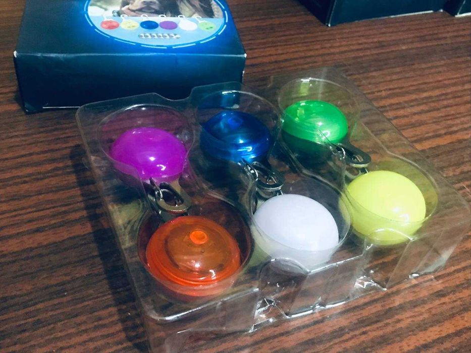 LED брелки 6 ШТУК, Водонепронекні! для безпеки людей, тварин.