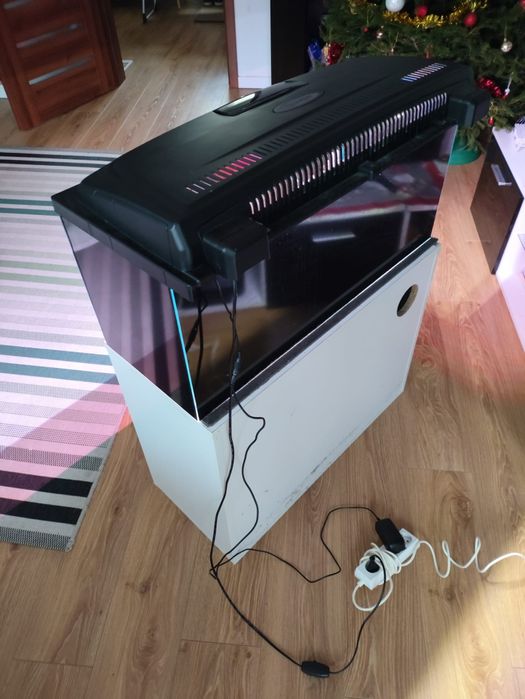 Akwarium 84 litry ! Cały komplet z szafką ! 3 letnie !