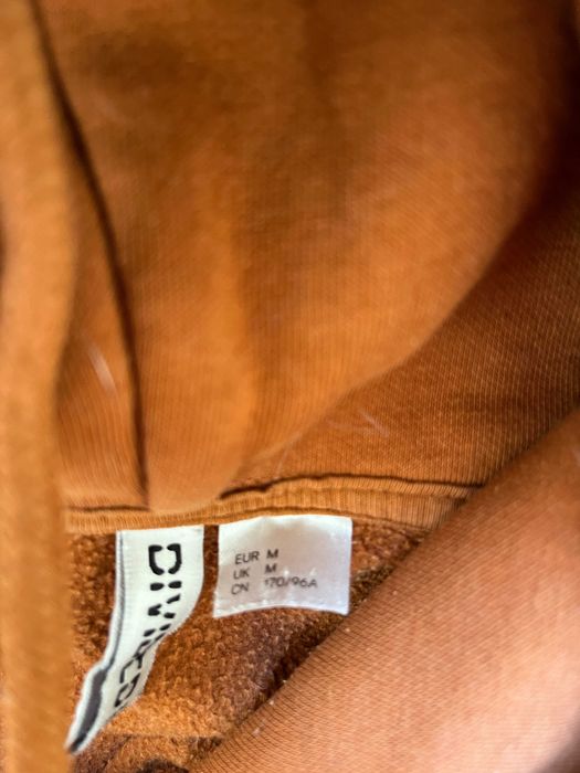 Bluza z kapturem rdzawobrązowa M 38 H&M