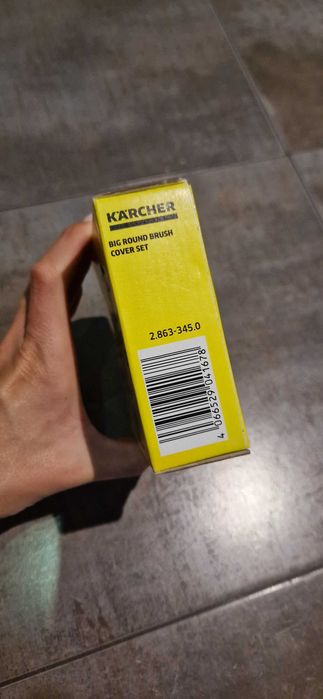 Karcher zestaw okrągłych nakładek do parownicy