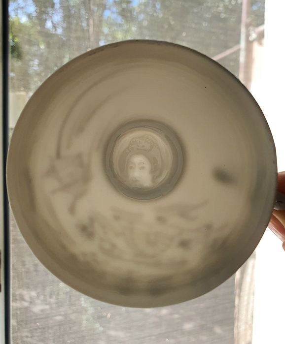 Кофейный сервиз из костяного фарфора 50е годы Япония