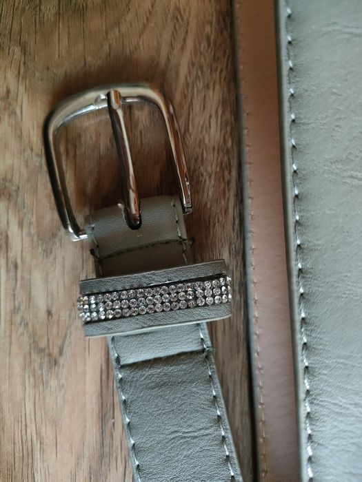 Pasek damski z ekologicznej skóry