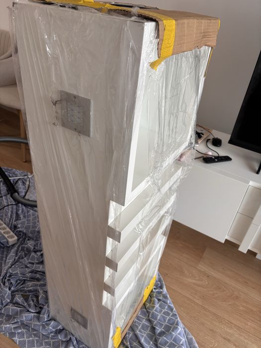 Estante Madeira Maciça Lacada a Branco