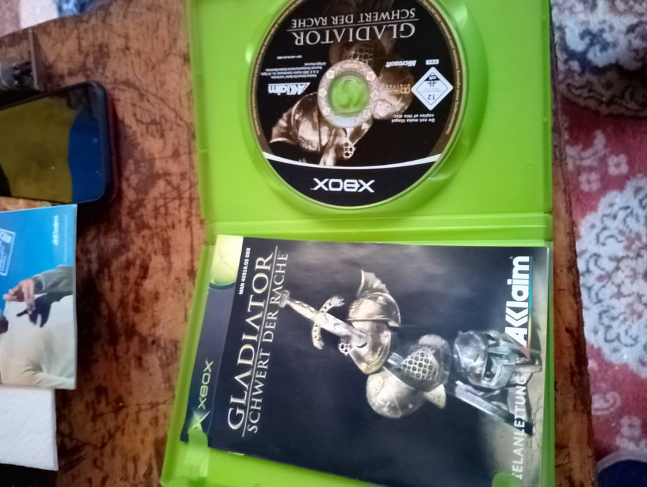 диски та кейси для xbox classic