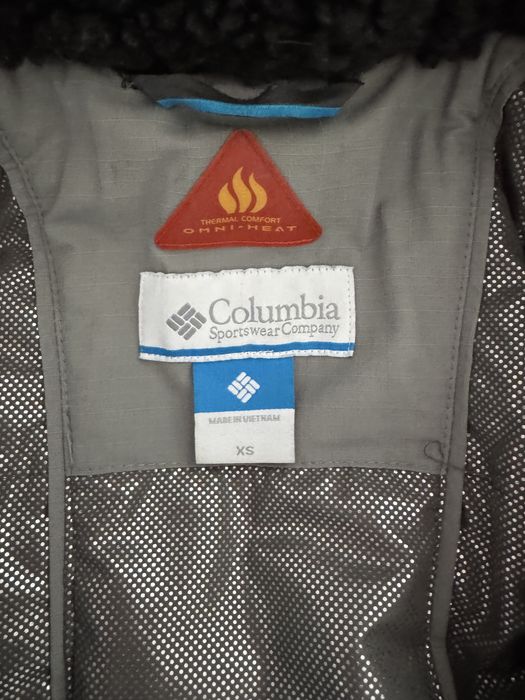 Жіноча подовжена куртка пуховик Columbia Omni-heat