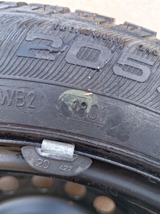 Koło 205/55R16 z pokrowcem