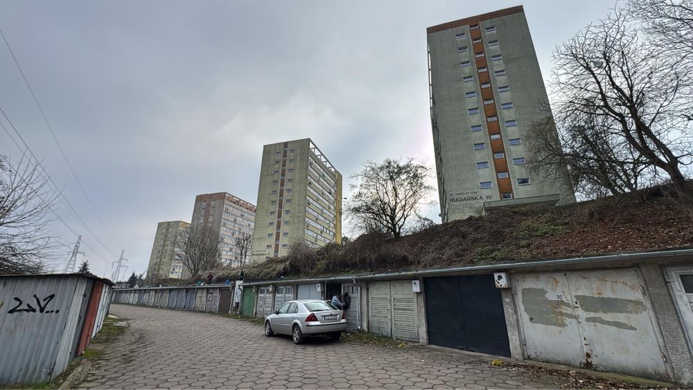 Sprzedam garaż murowany Szczecin Rugiańska 16 KW Bezczynszowy