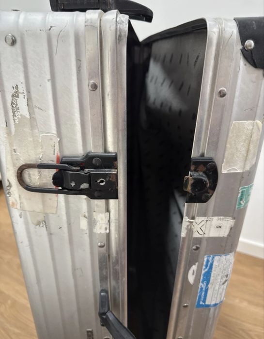 Maleta grande rimowa vintage aluminio