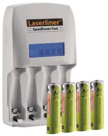 Carregador de Pilhas LASERLINER SpeedPowerPack