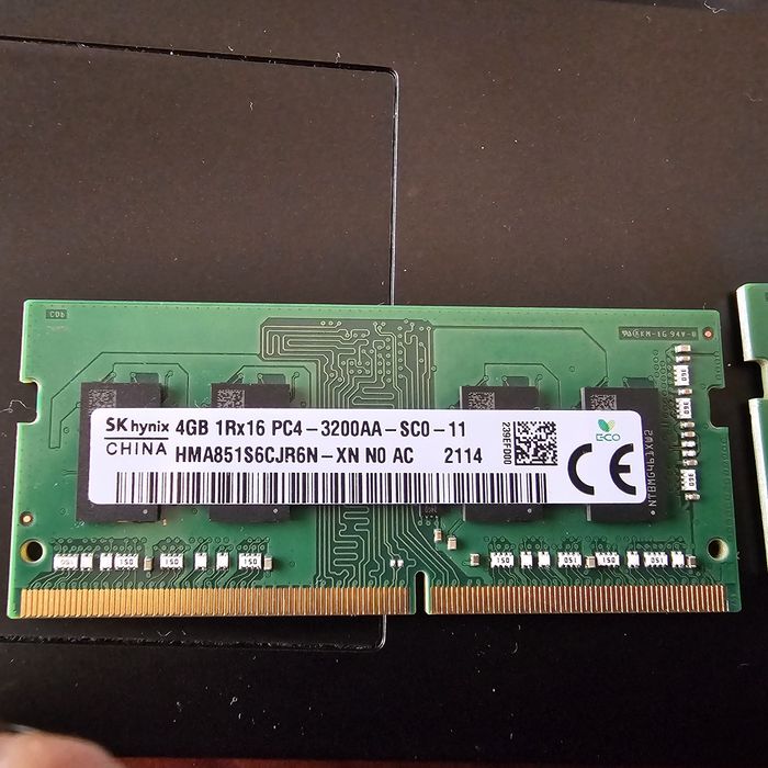 Memorias SO-DIMM DDR4 3200MHZ CL22