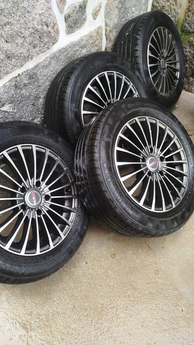Jantes 16 com pneus seminovos já calibradas