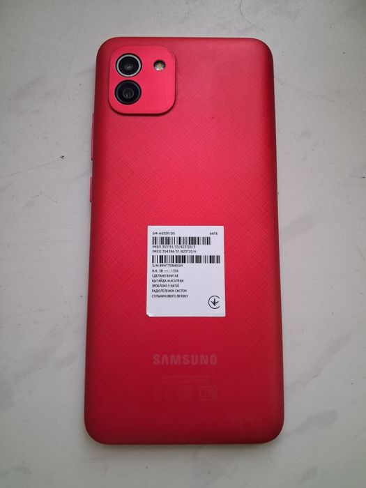 Продам Самсунг А03 4/64 Гб