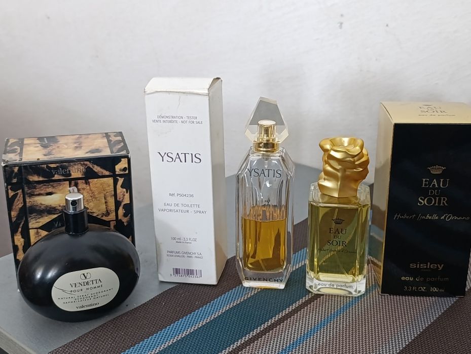 Estee Lauder, Sisley,Givechy, Vendetta