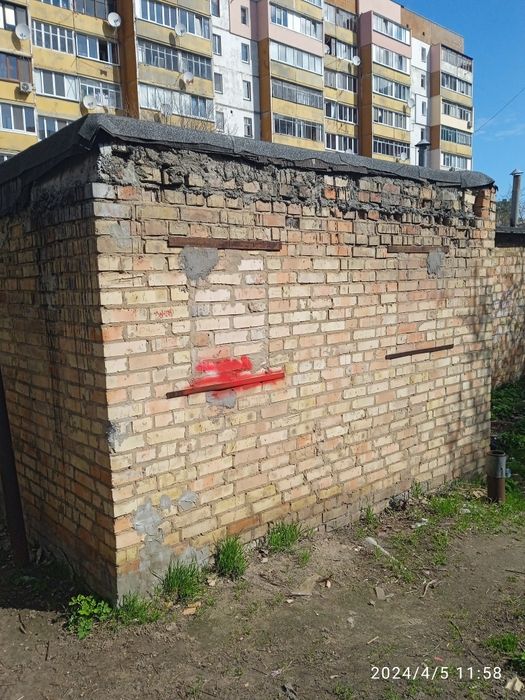 Продам гараж м. Буча по вул. Тарасівська між домами 10Б, 10В, 10Г