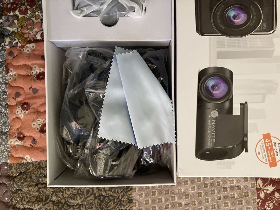 Wideorejestrator NAVITEL R9 DUAL (Przód + Tył) | GPS, Wi-Fi | NOWY!