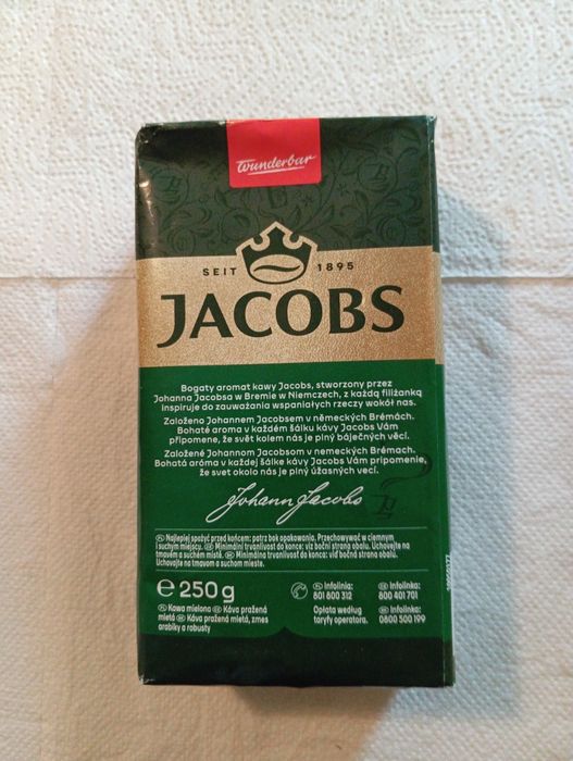 Jacobs Kronung Kawa Mielona 250g 1 szt.