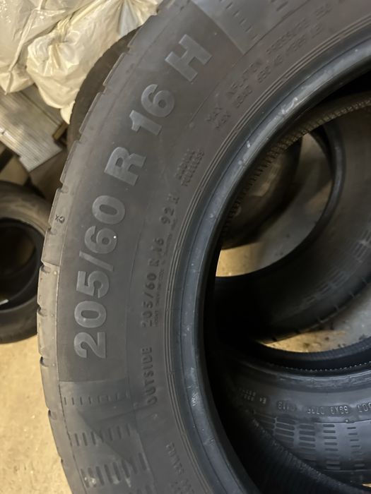 Літні Шини 205 60 R16 Continental  7 мм, резина континенталь  R16