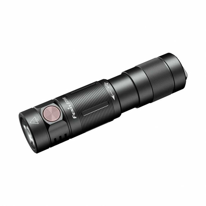 Fenix E09R Latarka akumulatorowa LED czarna 600lm ZASIĘG 124 metry!