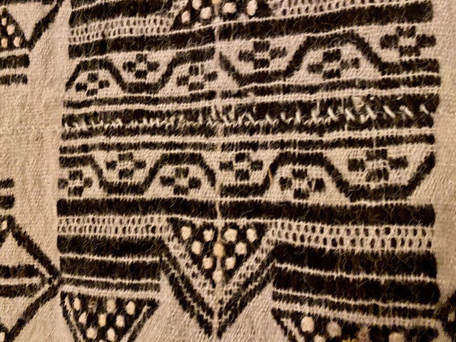 Tapecaria Tapete Berbere muito antigo em Lã