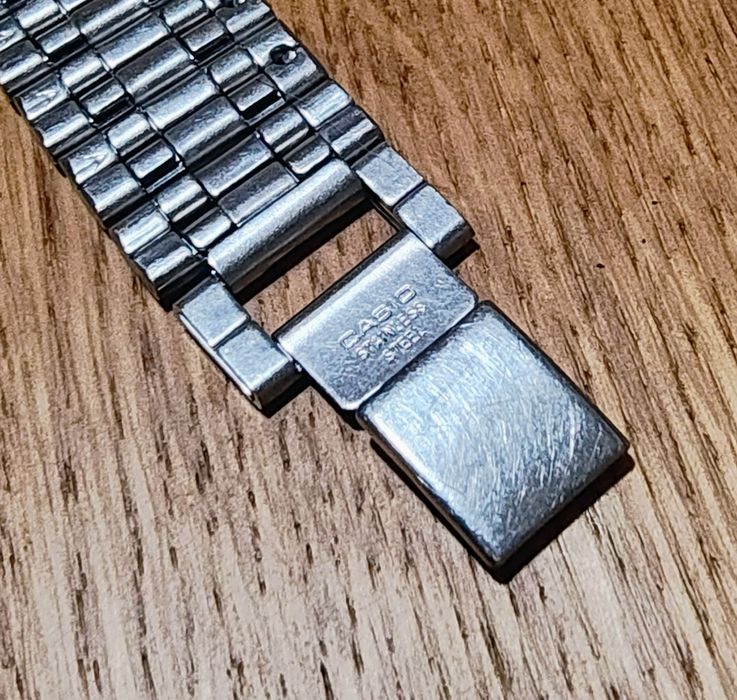 Ремінець браслет сталевий для годинника Casio оригінал