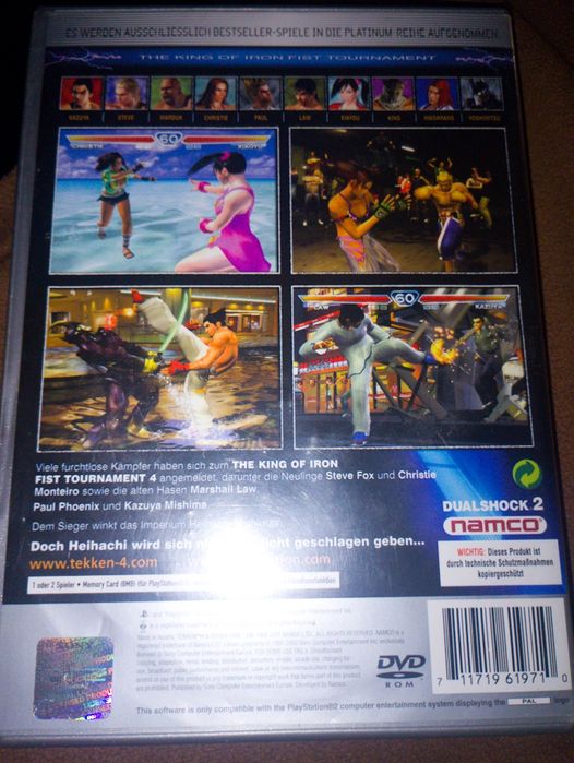Gra Tekken 4 PlayStation 2