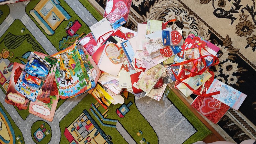 Відкритки конверти