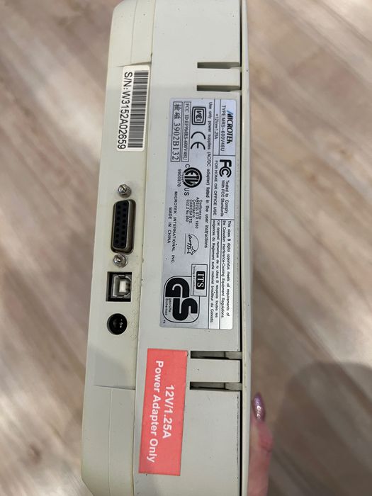 Skaner MICROTEK ScanMaker 3800