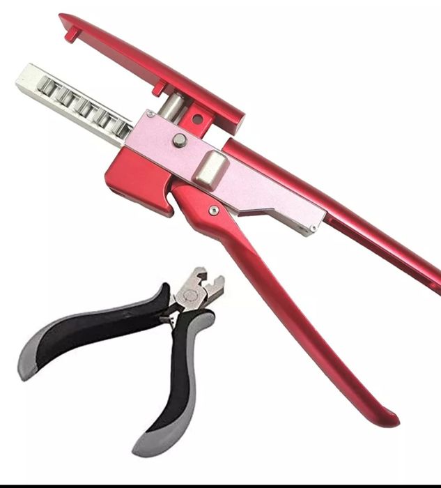 Zestaw  do przedluzania włosów 6d.