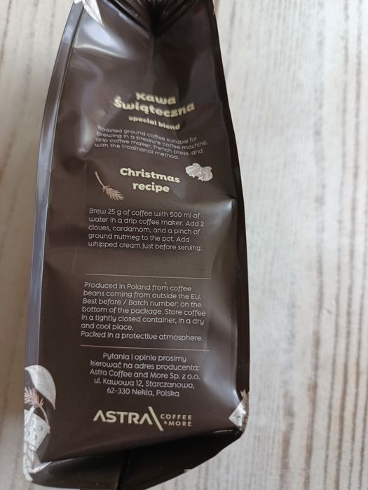 Kawa świąteczna Astra special blend