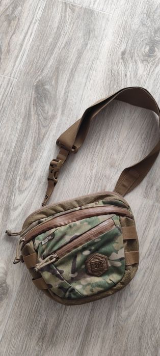 M-Tac сумка Sphaera Hex Hardsling Bag Large с липучкой Elite Multicam