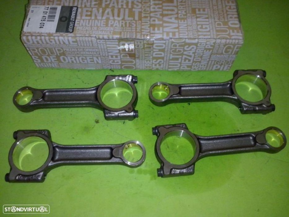 Bielas novas Renault 1.5 dci K9K Cavilha 26 mm
