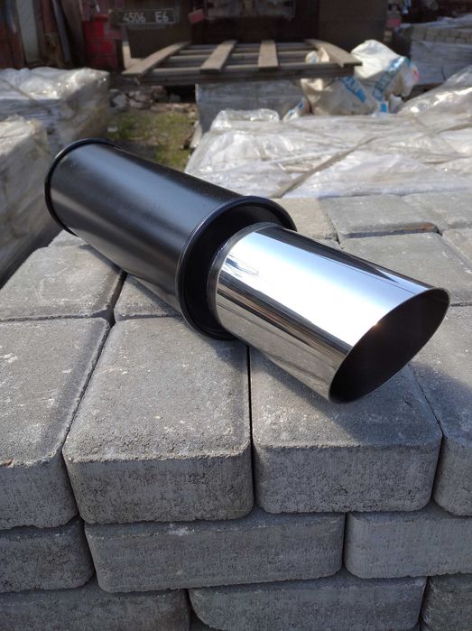 Глушитель прямоточный для BMW, прямоток на БМВ.