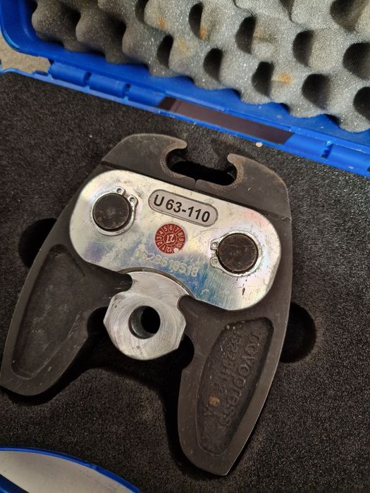 Szczęki U63 + Adapter Uponor Novopress Milwaukee Hilti