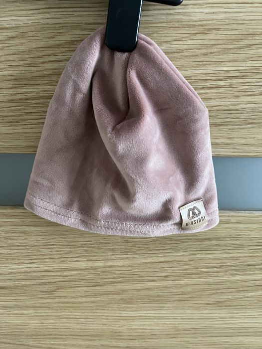 Czapka welurowa 62-68