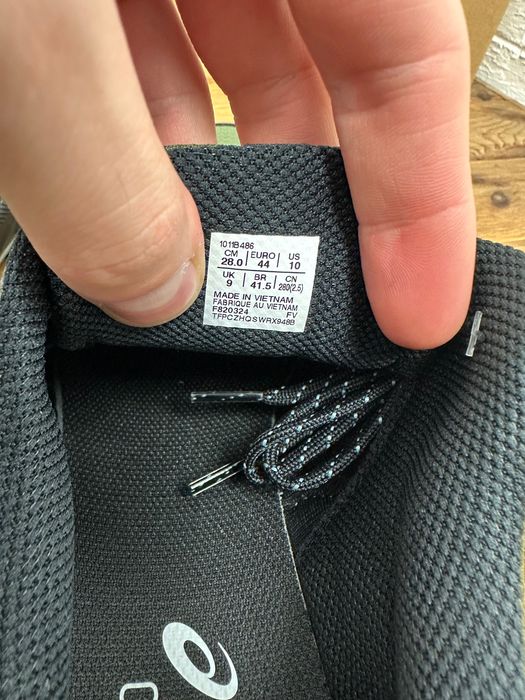 Мужские кроссовки asics gel-venture оригинал 44р новые в коробке