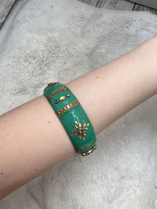 Bransoletka vintage indyjska indie lata 80s elegancka szykowna 22