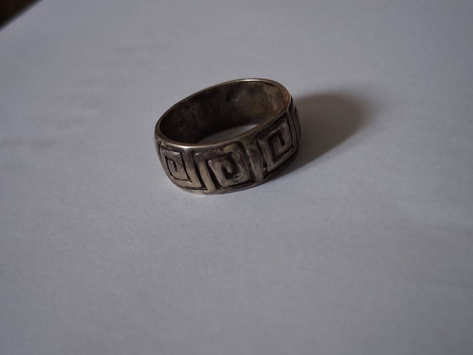 Srebrna obrączka rytosztuka R-17